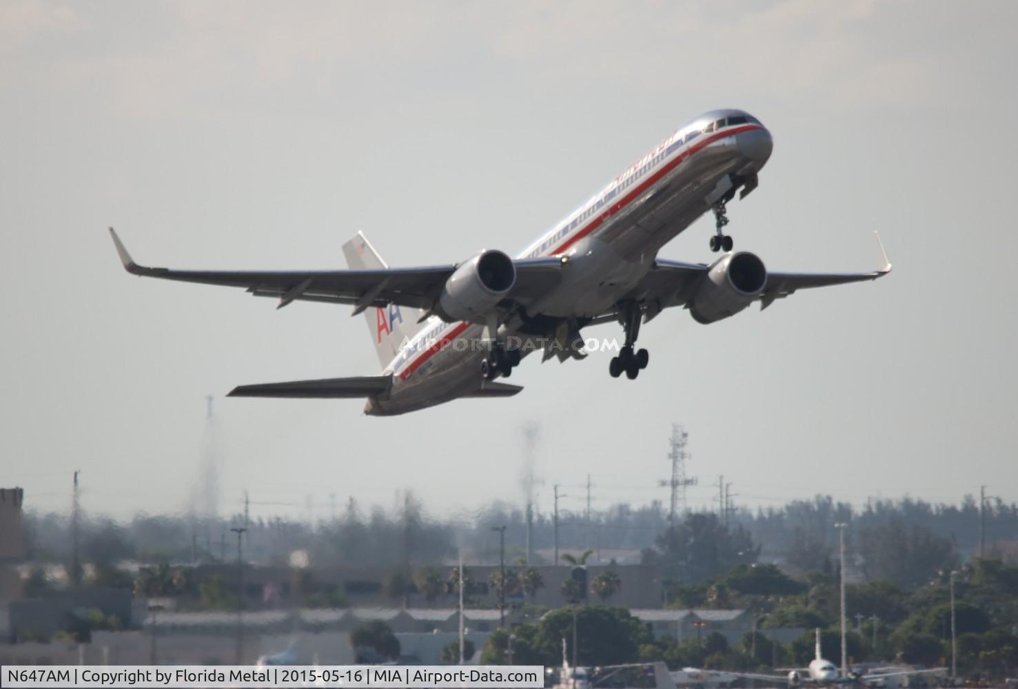 N647AM, 1991 Boeing 757-223 C/N 24605, American