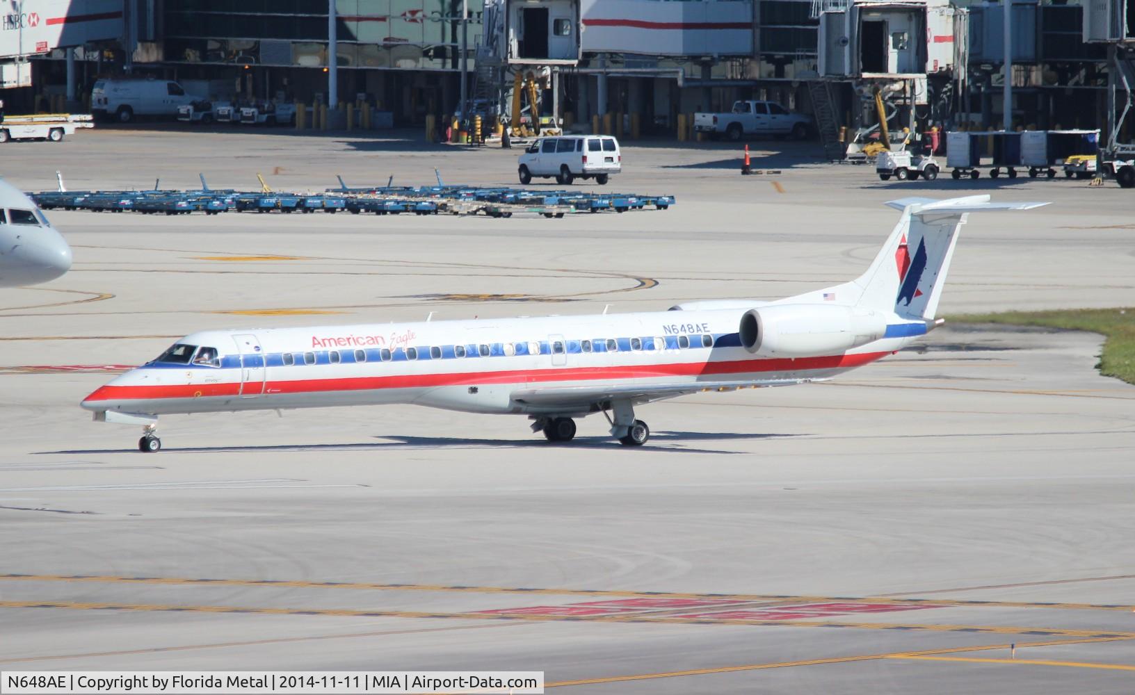 N648AE, 2000 Embraer ERJ-145LR (EMB-145LR) C/N 145225, Eagle