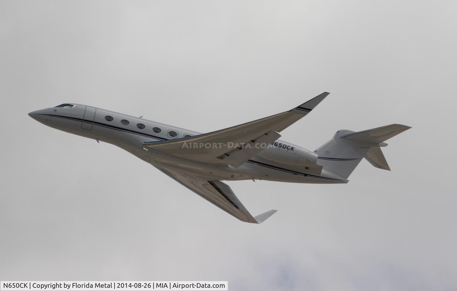 N650CK, 2013 Gulfstream G-VI (G650ER) C/N 6041, Gulfstream 650