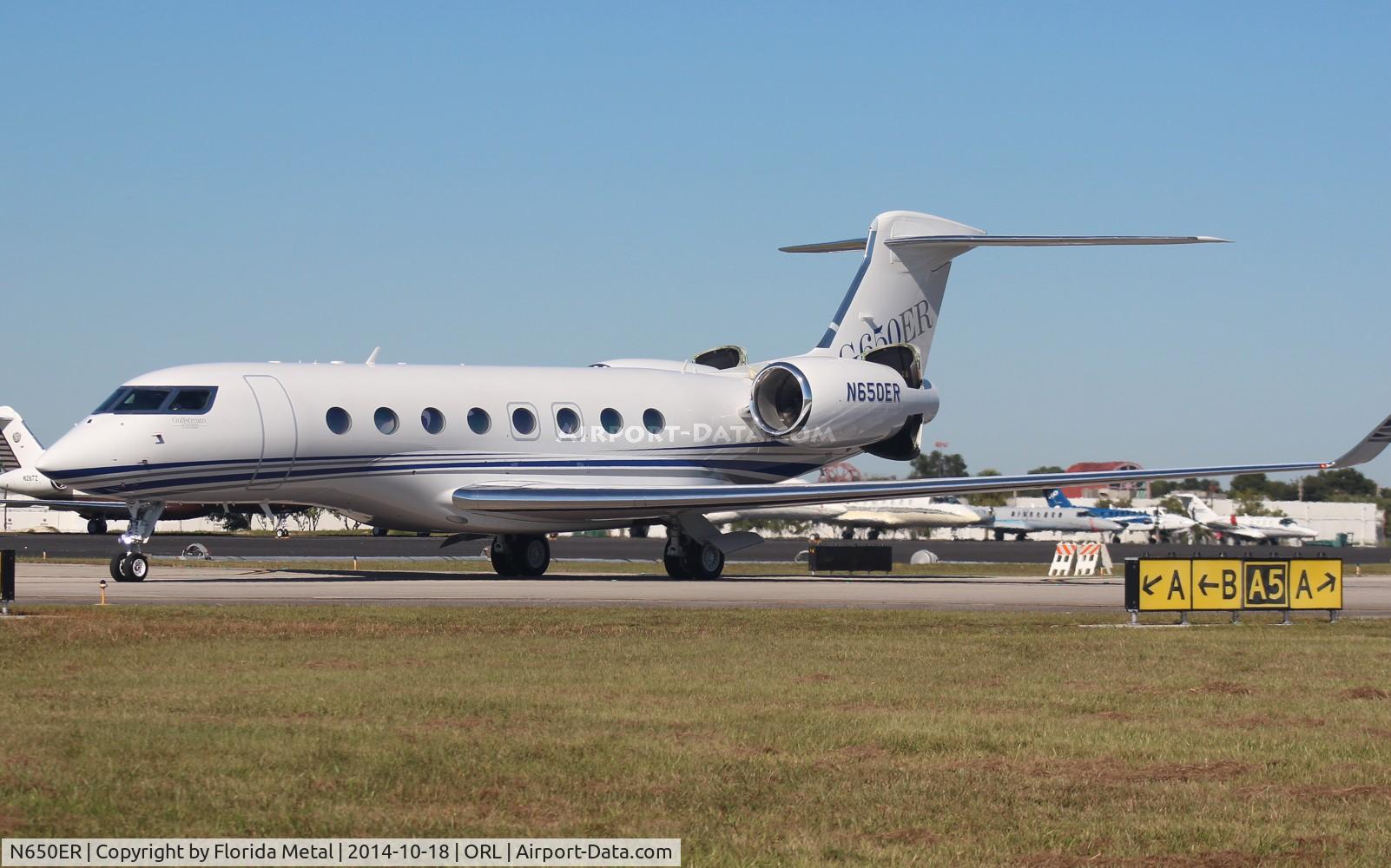 N650ER, 2014 Gulfstream Aerospace G650 (G-VI) C/N 6084, Gulfstream 650