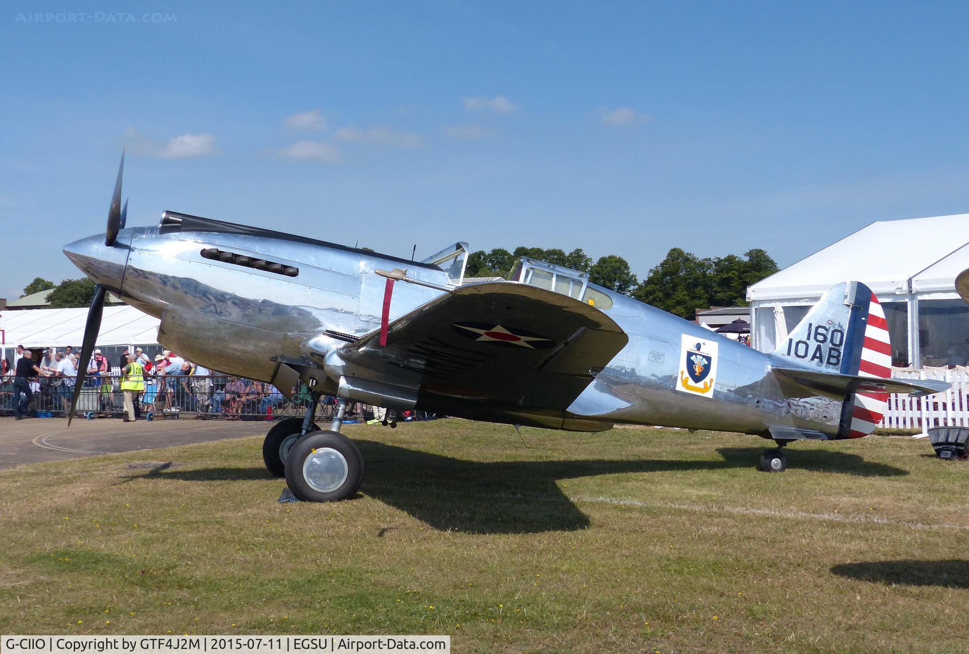 G-CIIO, 1941 Curtiss P-40C Warhawk C/N 16161, G-CIIO 