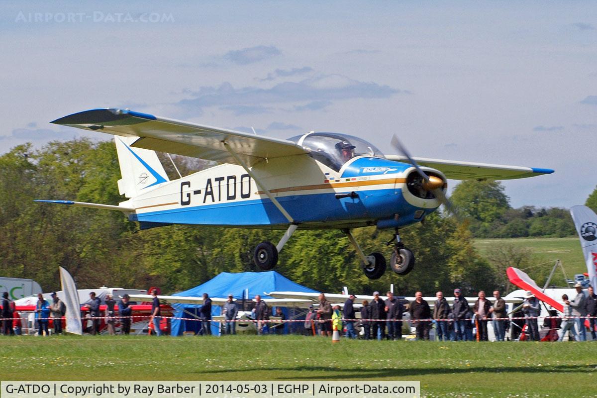 G-ATDO, 1965 Bolkow Bo-208C Junior C/N 576, Bolkow Bo.208C Junior [576] Popham~G 03/05/2014