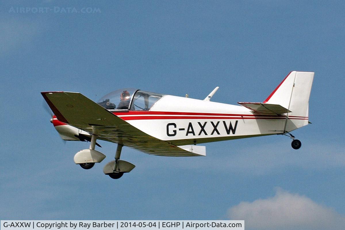 G-AXXW, 1957 SAN Jodel D-117 C/N 632, Jodel D.117 Gran Tourisme [632] Popham~G 04/05/2014
