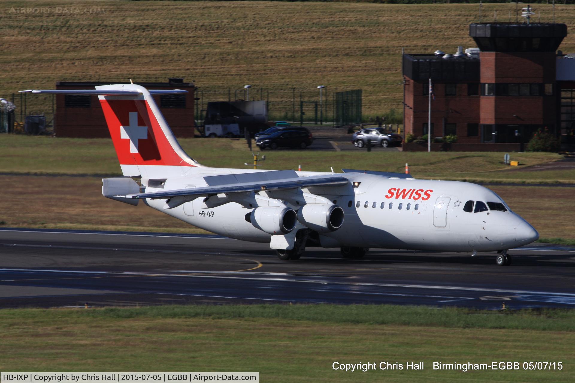 HB-IXP, 1996 British Aerospace Avro 146-RJ100 C/N E3283, Swiss