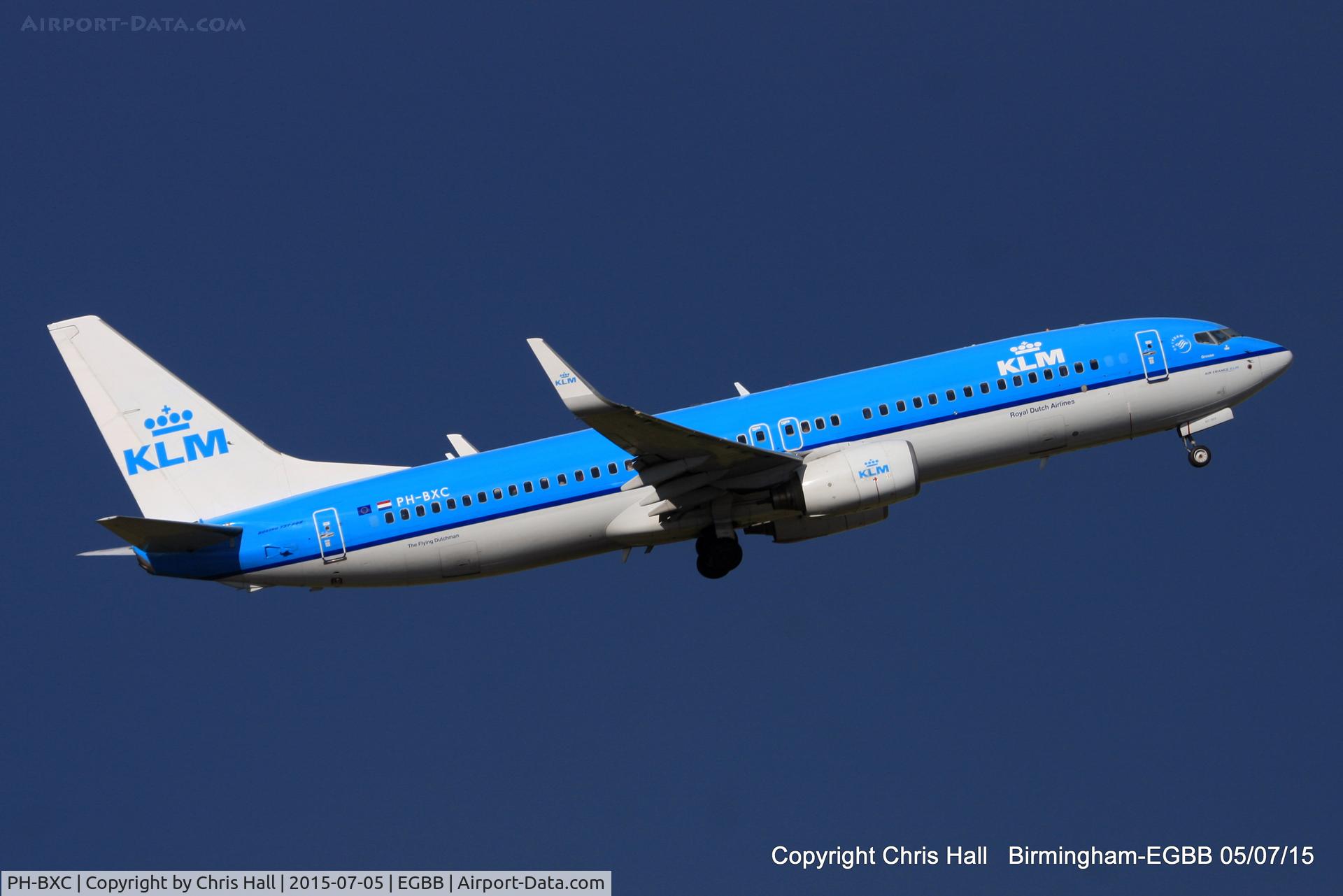 PH-BXC, 1999 Boeing 737-8K2 C/N 29133, KLM Royal Dutch Airlines