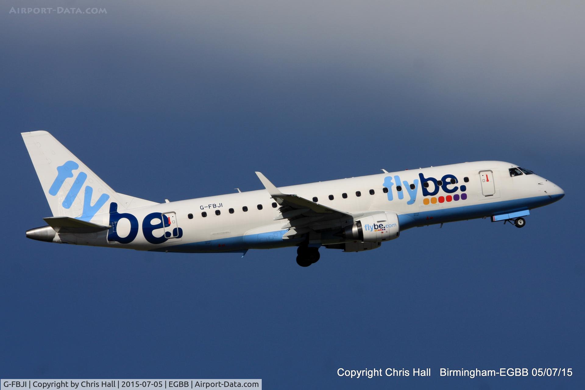 G-FBJI, 2012 Embraer 175STD (ERJ-170-200) C/N 17000355, flybe