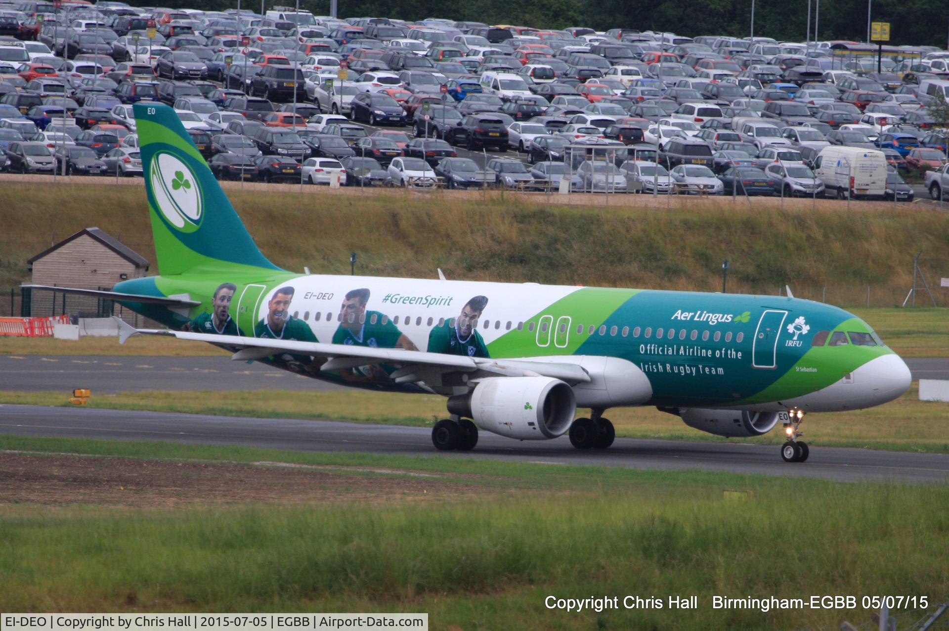 EI-DEO, 2005 Airbus A320-214 C/N 2486, Aer Lingus Rugby scheme