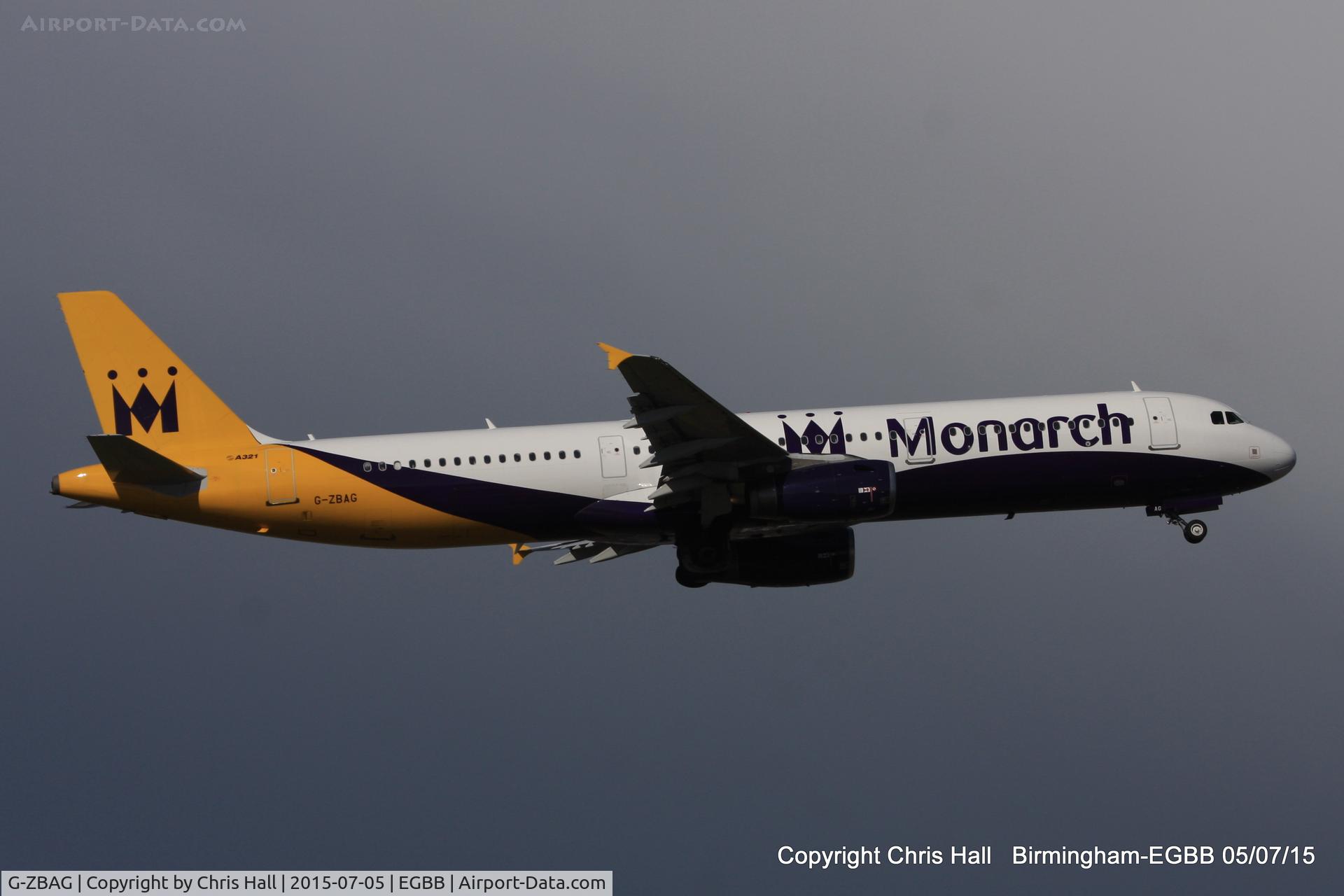G-ZBAG, 2006 Airbus A321-231 C/N 2793, Monarch