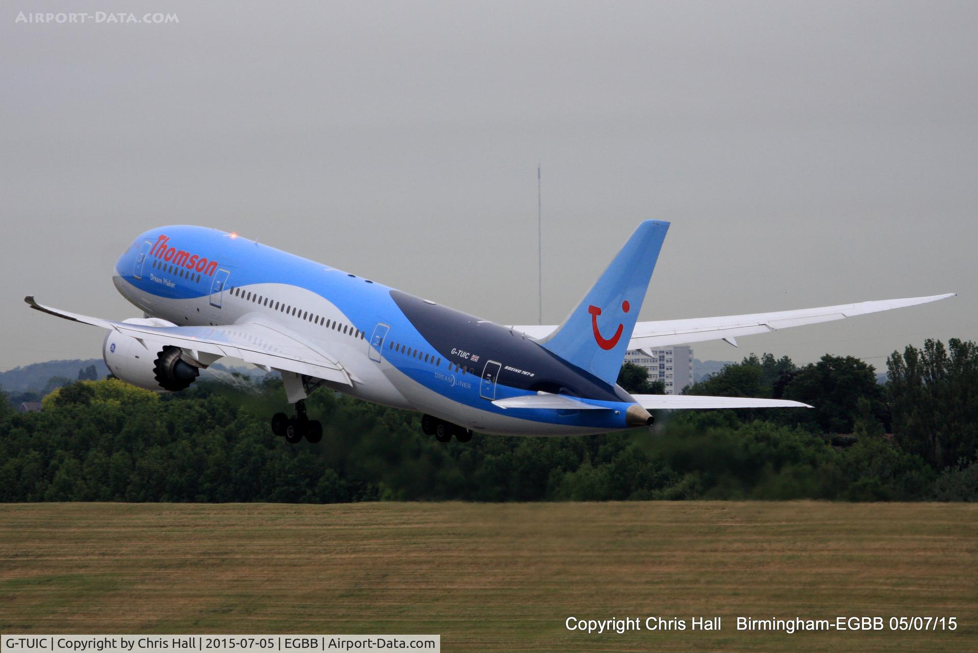 G-TUIC, 2013 Boeing 787-8 Dreamliner C/N 34424, Thomson