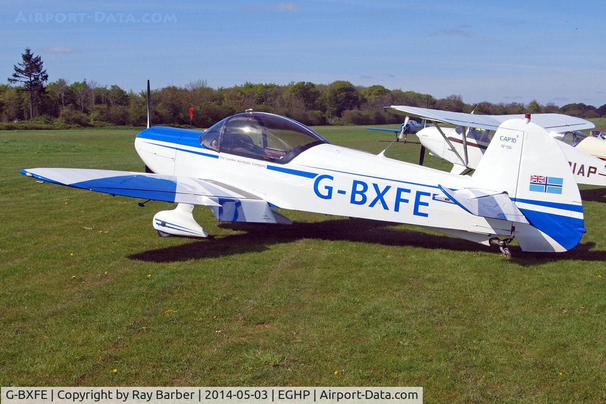 G-BXFE, 1981 Mudry CAP-10B C/N 135, Mudry CAP-10B [135] Popham~G 03/05/2014