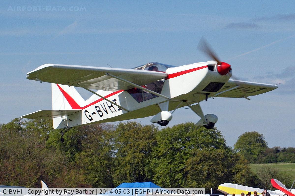 G-BVHI, 1995 Rans S-10 Sakota C/N PFA 194-12608, Rans S.10 Sakota [PFA 194-12608] Popham~G 03/05/2014