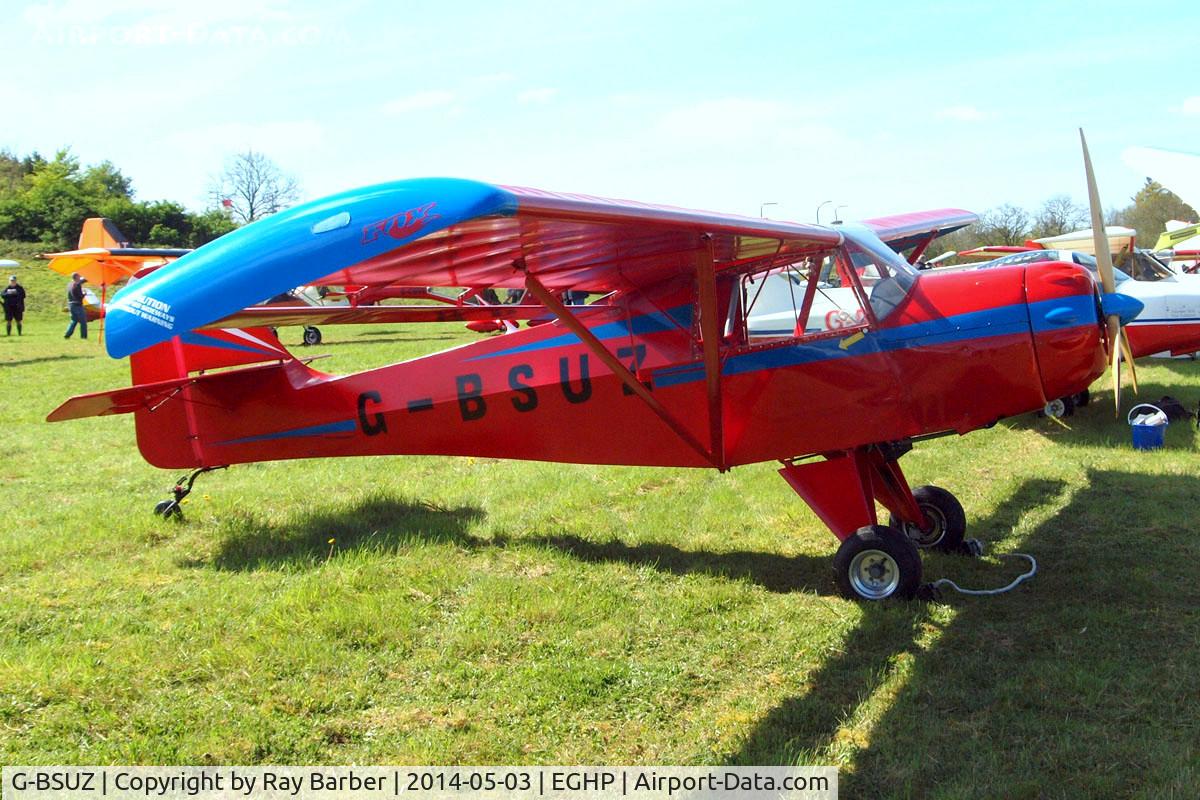 G-BSUZ, 1990 Denney Kitfox Mk3 C/N PFA 172-11875, Denney Kitfox Mk.2 [PFA 172-11875] Popham~G 03/05/2014