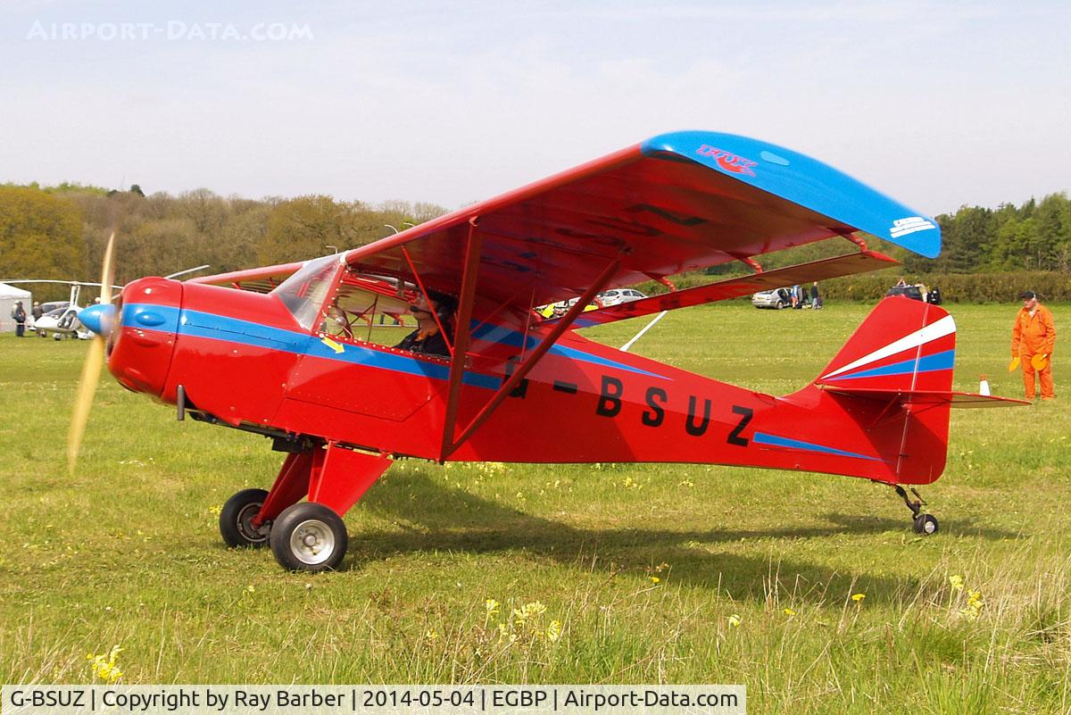 G-BSUZ, 1990 Denney Kitfox Mk3 C/N PFA 172-11875, Denney Kitfox Mk.2 [PFA 172-11875] Popham~G 04/05/2014