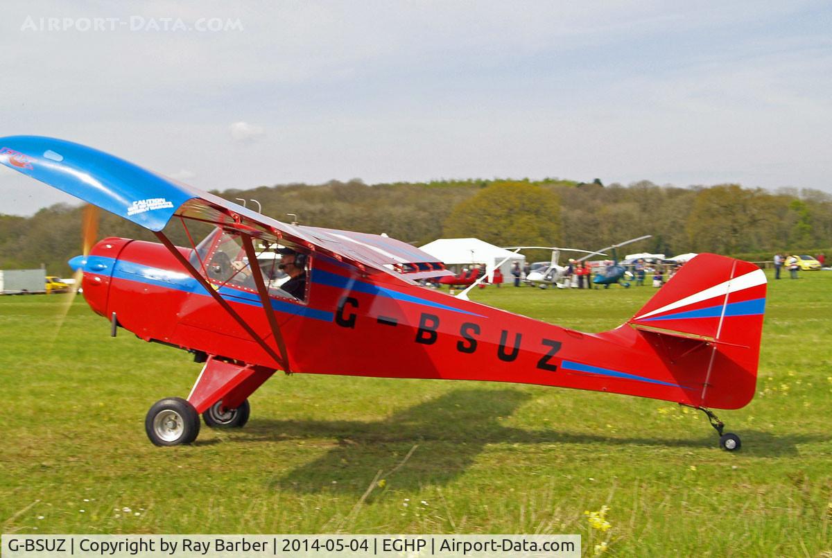 G-BSUZ, 1990 Denney Kitfox Mk3 C/N PFA 172-11875, Denney Kitfox Mk.2 [PFA 172-11875] Popham~G 04/05/2014