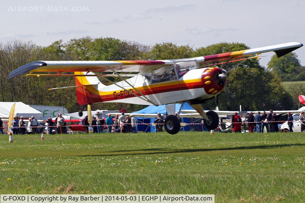 G-FOXD, 1996 Denney Kitfox MK2 C/N PFA 172-11618, Denney Kitfox Mk.II [PFA 172-11618] Popham~G 03/05/2014