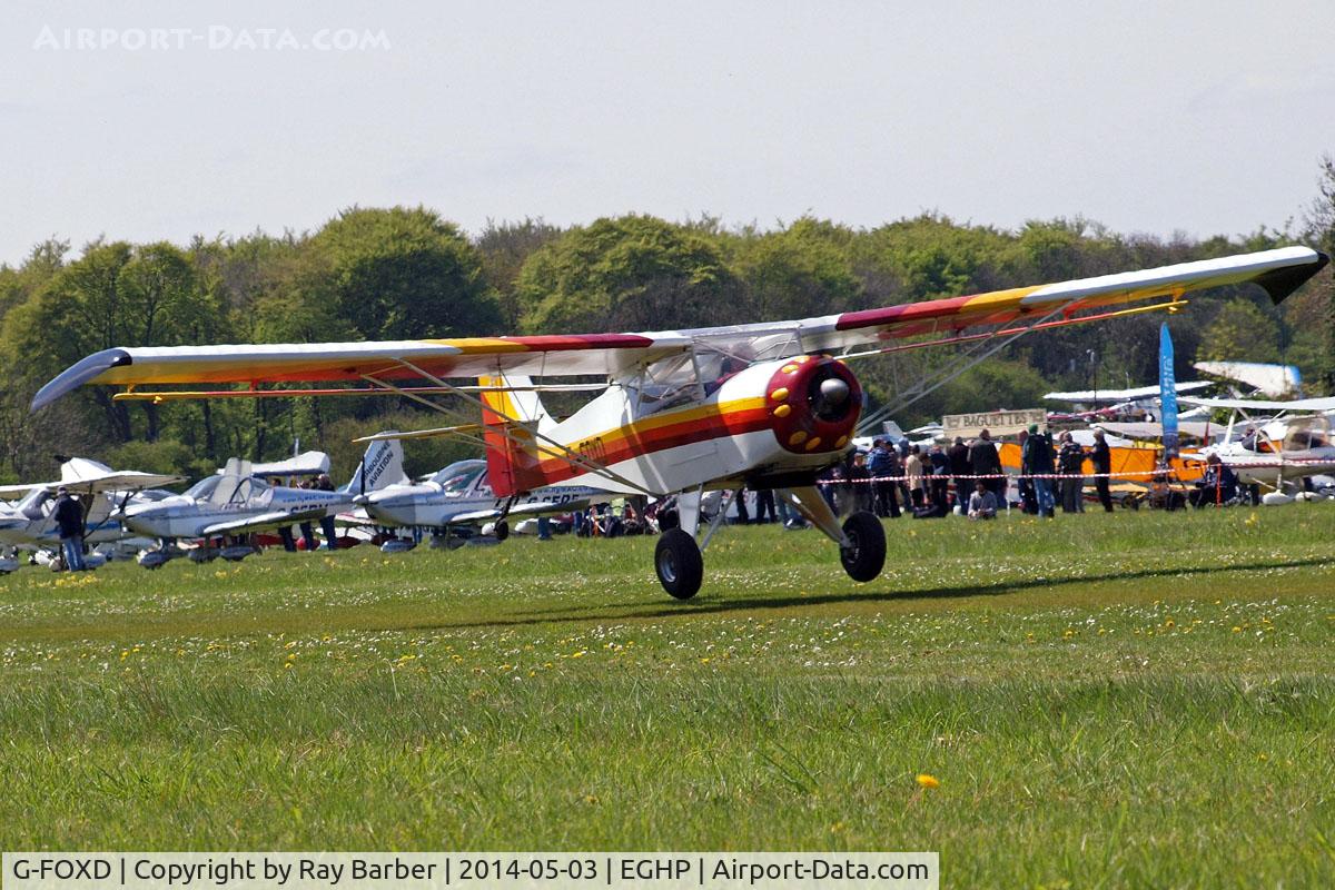 G-FOXD, 1996 Denney Kitfox MK2 C/N PFA 172-11618, Denney Kitfox Mk.II [PFA 172-11618] Popham~G 03/05/2014