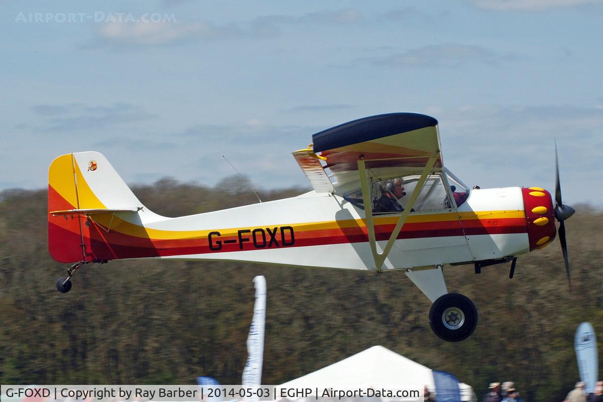G-FOXD, 1996 Denney Kitfox MK2 C/N PFA 172-11618, Denney Kitfox Mk.II [PFA 172-11618] Popham~G 03/05/2014