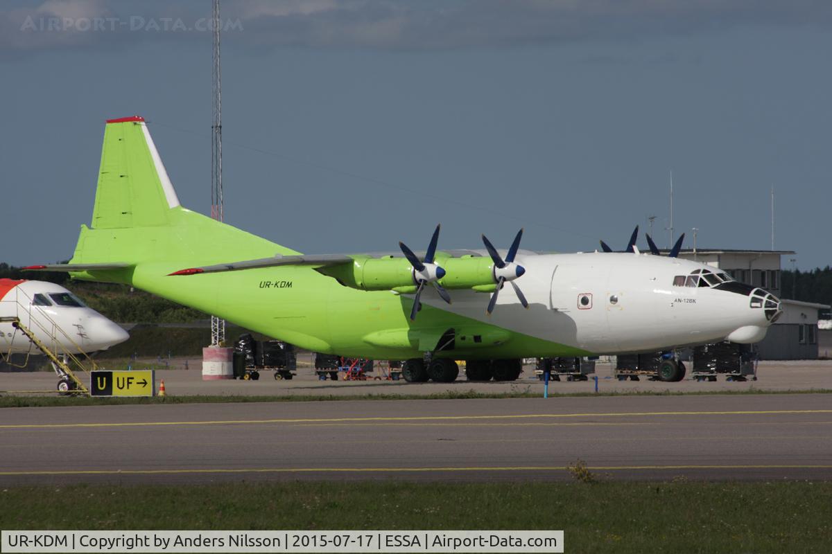 UR-KDM, 1972 Antonov An-12BK C/N 02348107, Parked at ramp M.