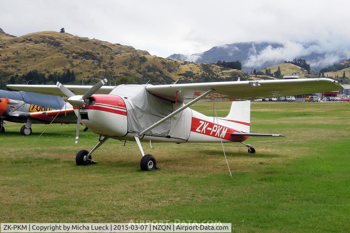 ZK-PKM, Cessna 180D C/N 18050966, At Queenstown