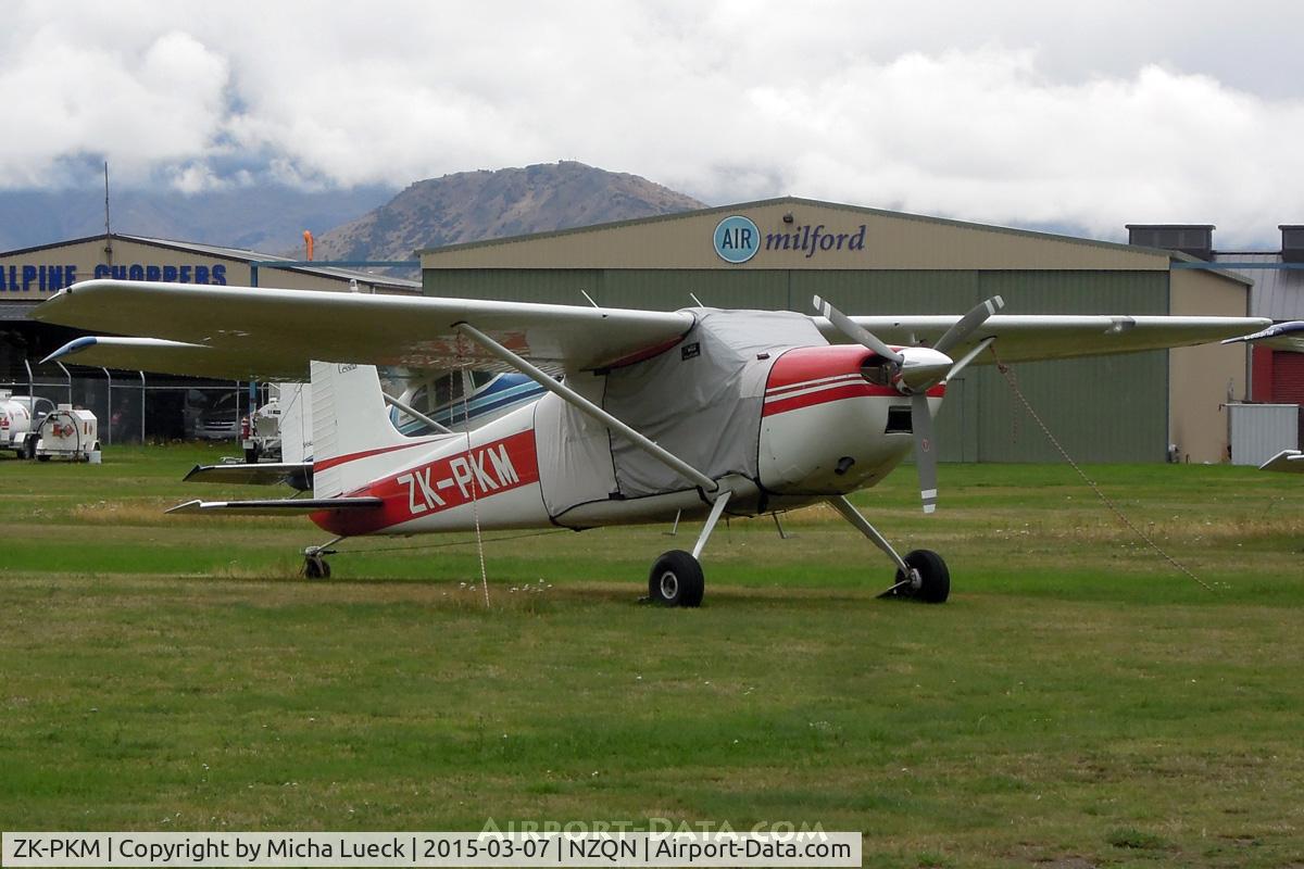 ZK-PKM, Cessna 180D C/N 18050966, At Queenstown