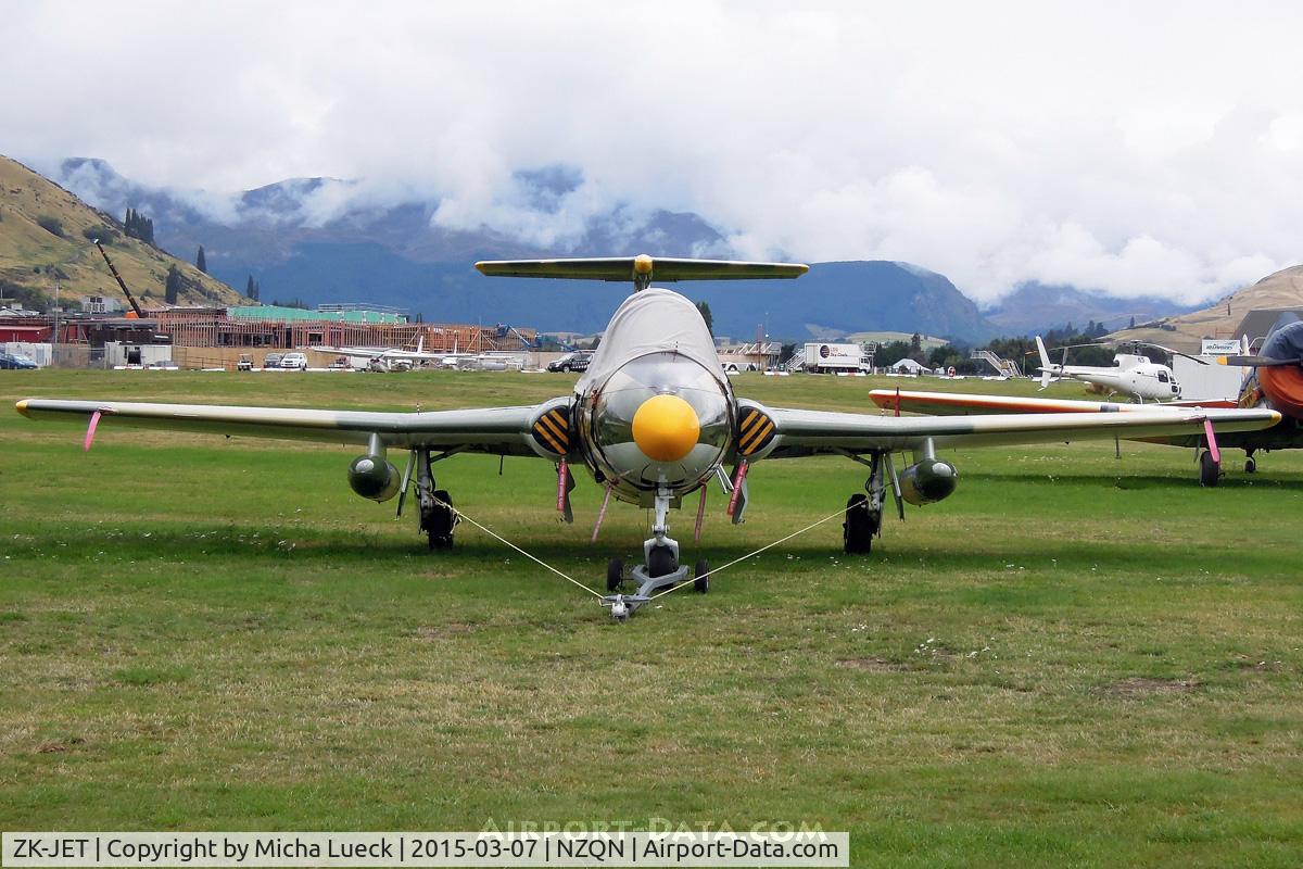 ZK-JET, Aero L-29 Delfin C/N 294892, At Queenstown