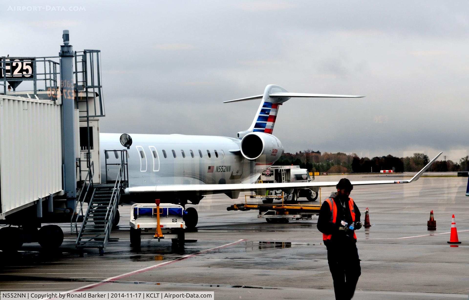 N552NN, 2014 Bombardier CRJ-900 (CL-600-2D24) C/N 15328, Gate E25 CLT