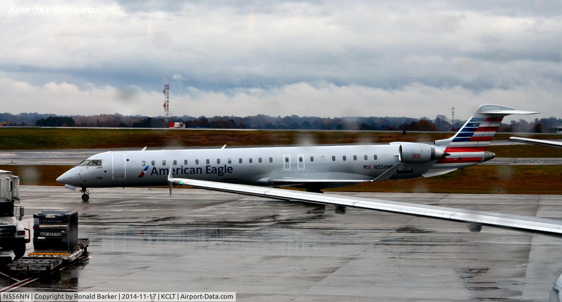 N556NN, 2014 Bombardier CRJ-900 (CL-600-2D24) C/N 15339, Taxi CLT
