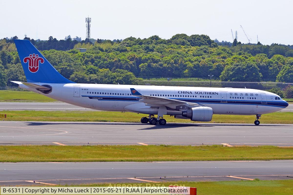 B-6531, 2011 Airbus A330-223 C/N 1233, At Narita