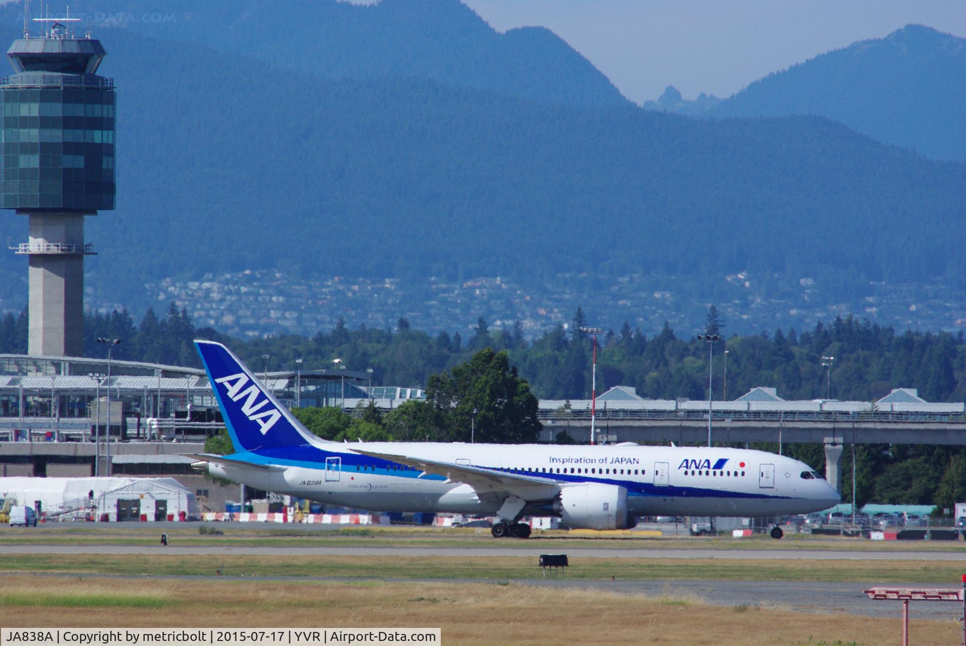 JA838A, 2015 Boeing 787-881 Dreamliner C/N 34528, NH117 to NRT