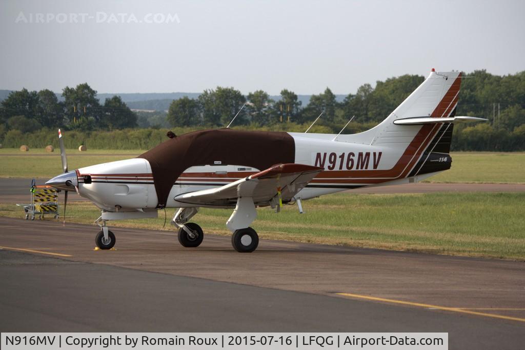 N916MV, 2014 Rockwell Commander 114 C/N 14359, Parked