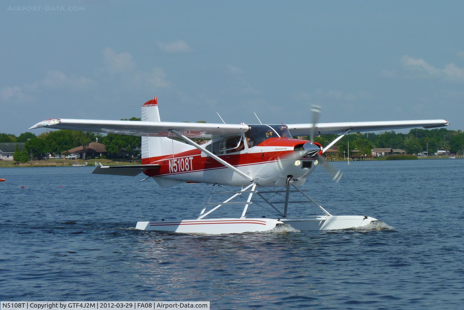 N5108T, 1977 Cessna A185F Skywagon 185 C/N 18503274, N5108T at Lake Agnes Splash-in 29.3.12