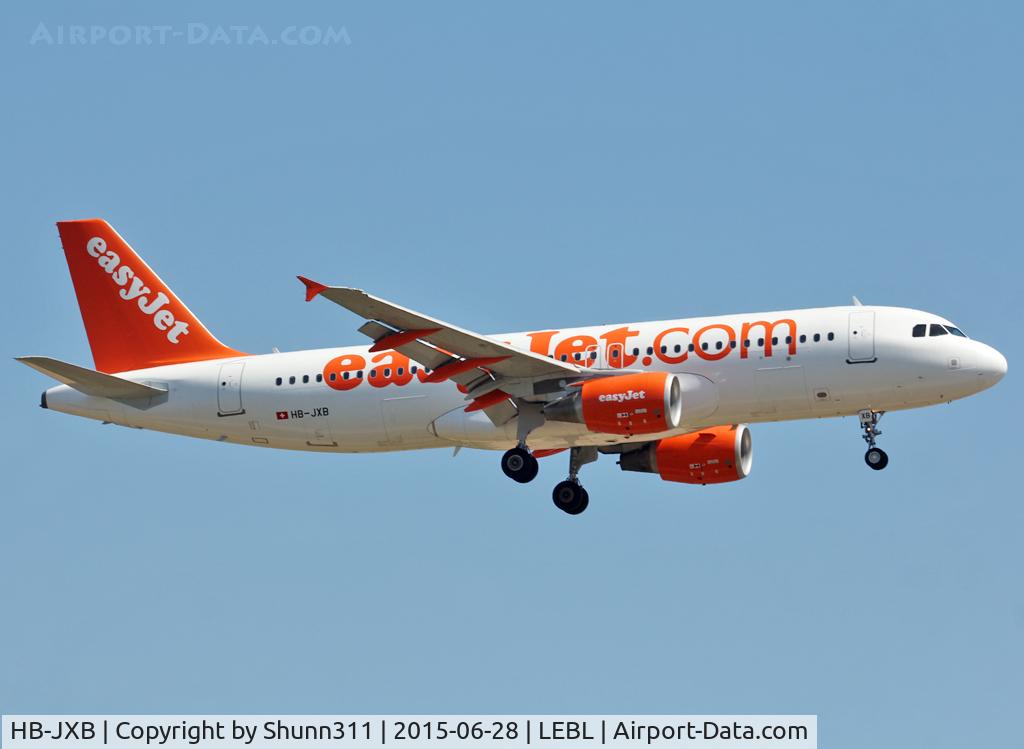 HB-JXB, 2012 Airbus A320-214 C/N 5111, Landing rwy 25R