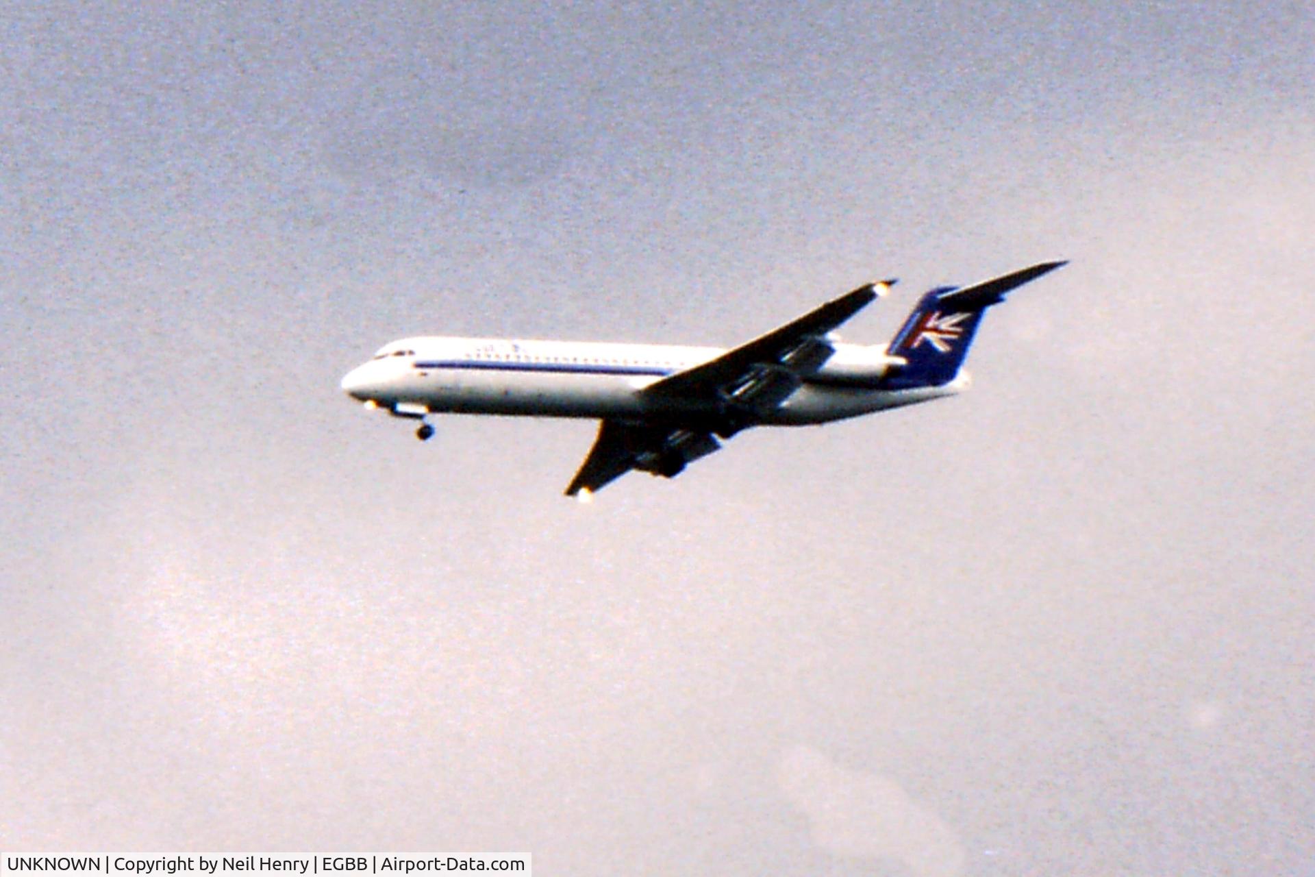 UNKNOWN, Airliners Various C/N Unknown, Unidentified Air UK flight arriving in 1996 - scanned from original slide