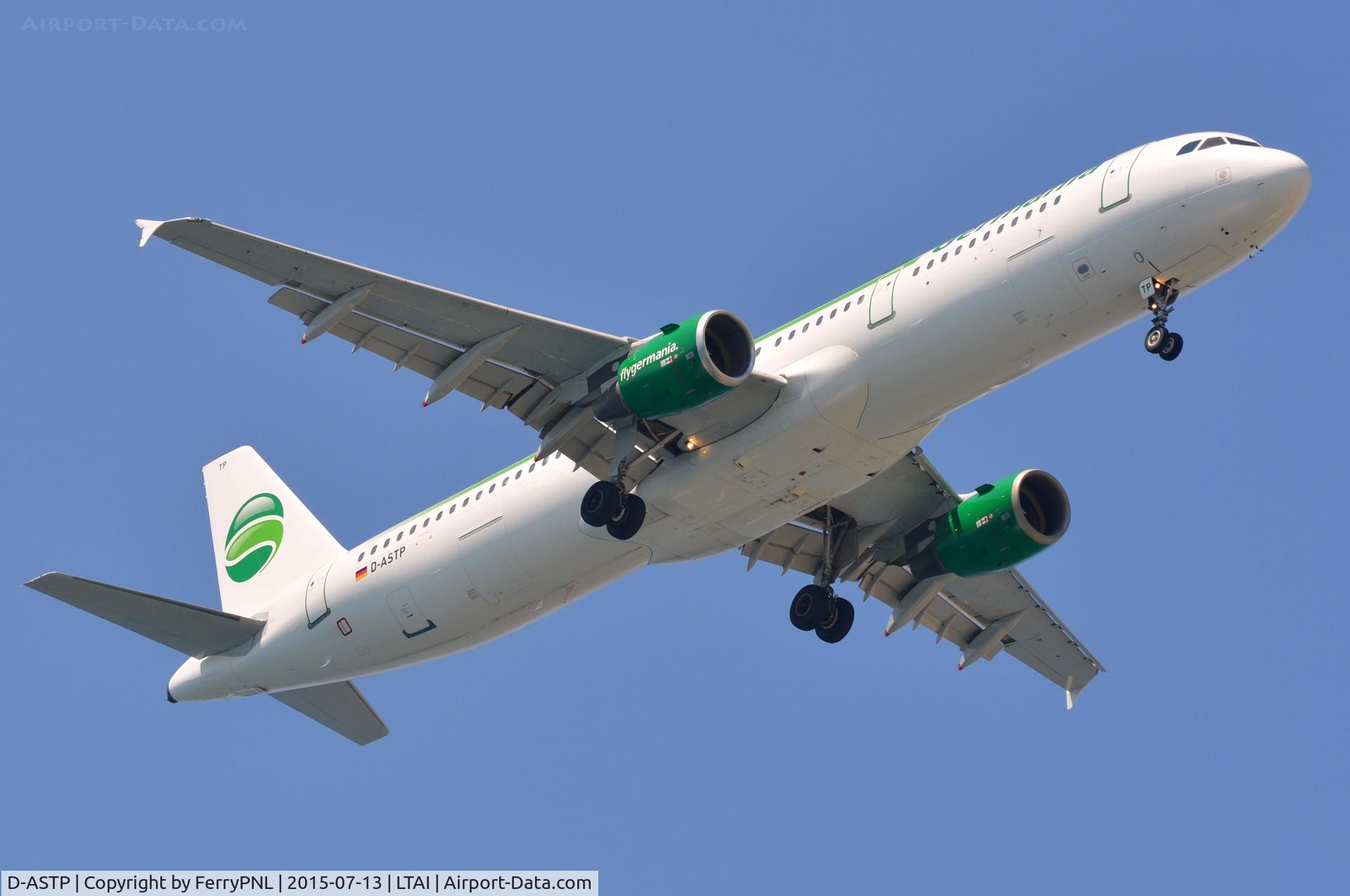 D-ASTP, 1997 Airbus A321-211 C/N 684, Germania A321