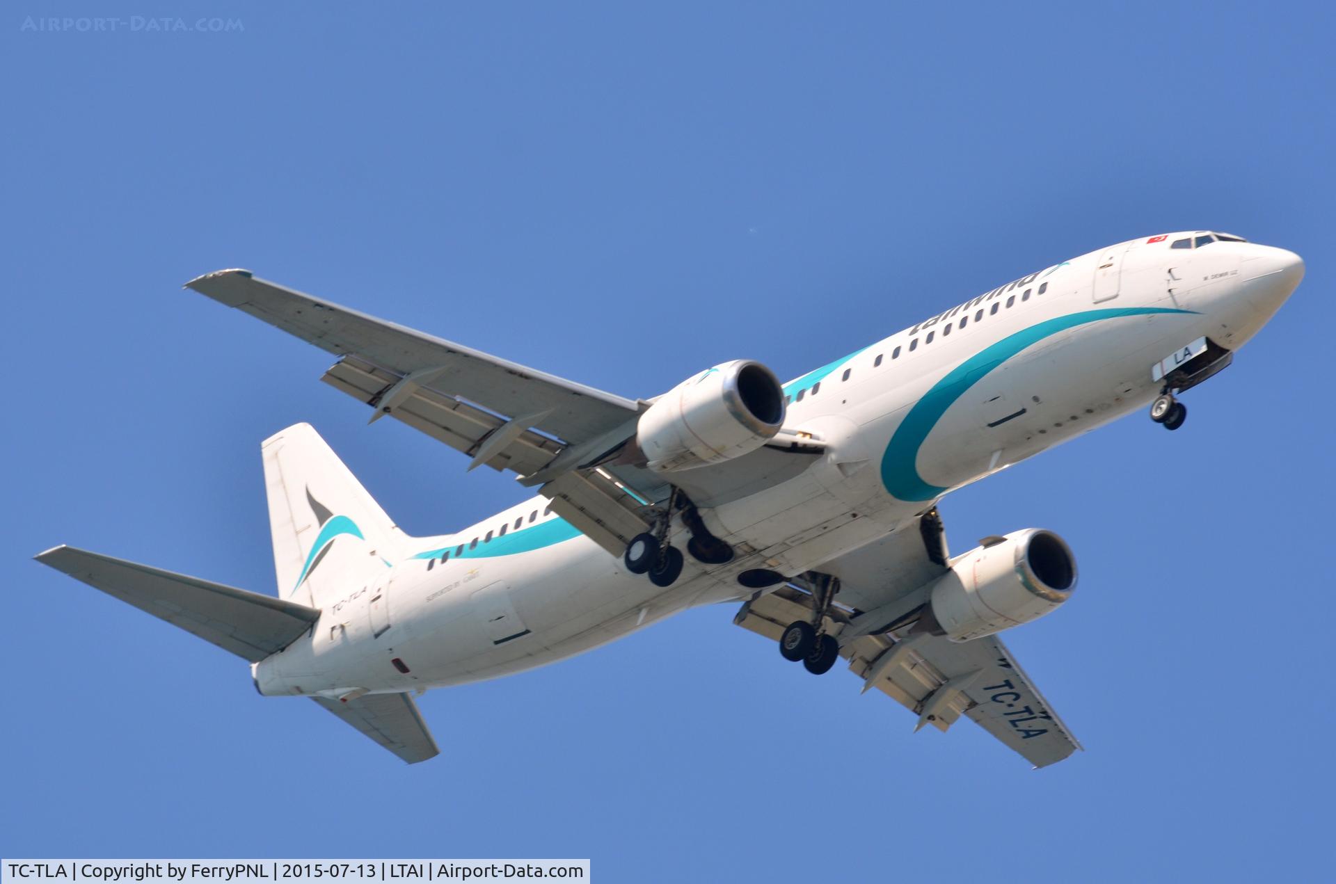 TC-TLA, 1993 Boeing 737-4Q8 C/N 25107, Tailwind B734