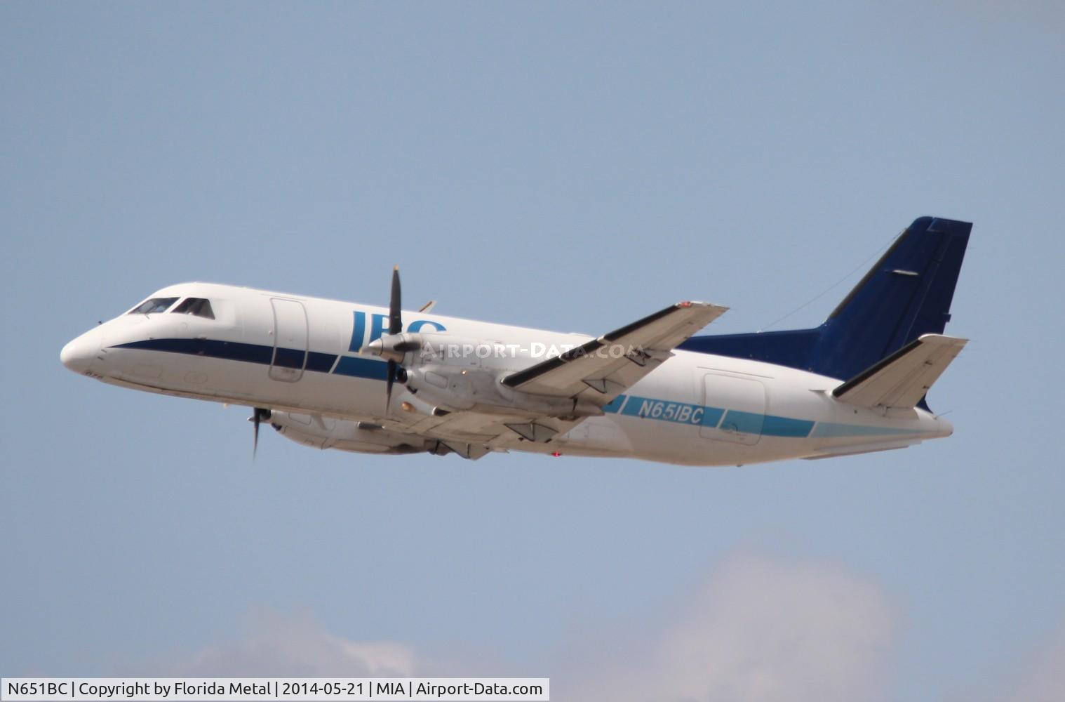 N651BC, 1987 Saab 340A C/N 340A-076, IBC Airways