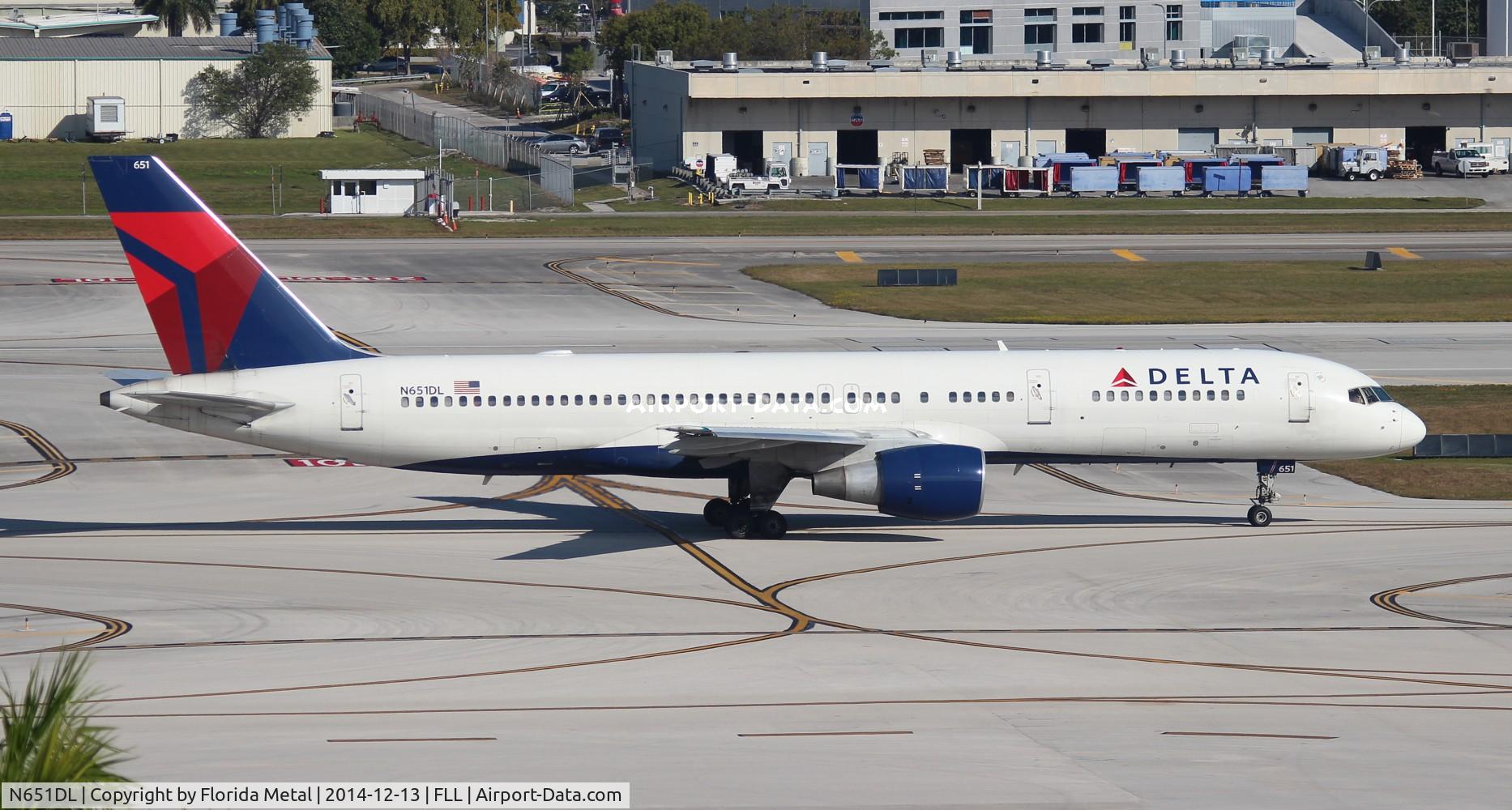 N651DL, 1989 Boeing 757-232 C/N 24391, Delta