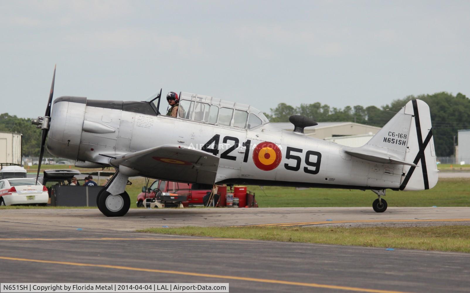 N651SH, 1944 North American T-6G Texan C/N 168-409, T-6G Texan