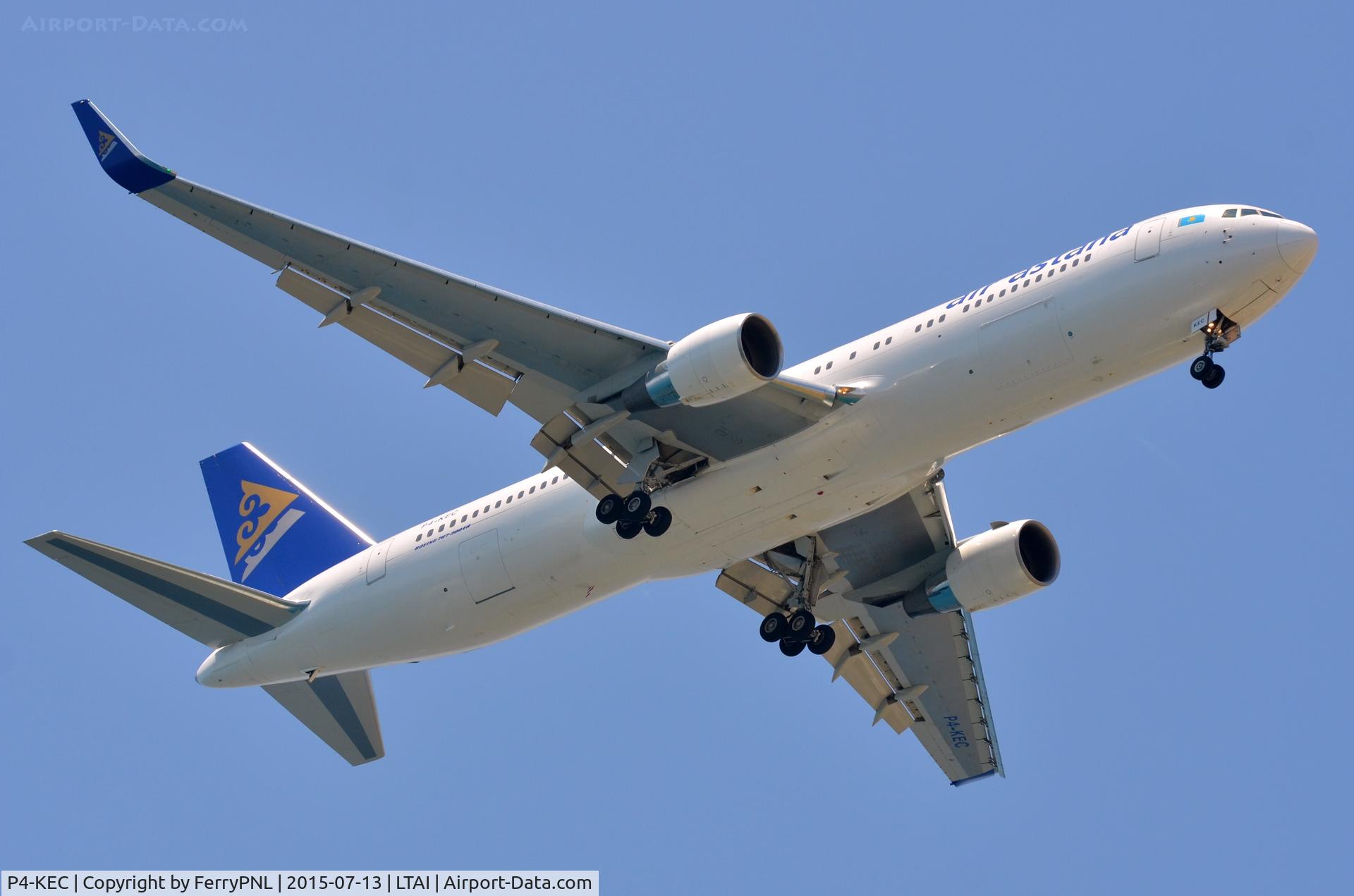P4-KEC, 2014 Boeing 767-3KY(ER) C/N 42223, Air Astana B763 is one of the last civilian produced 767's