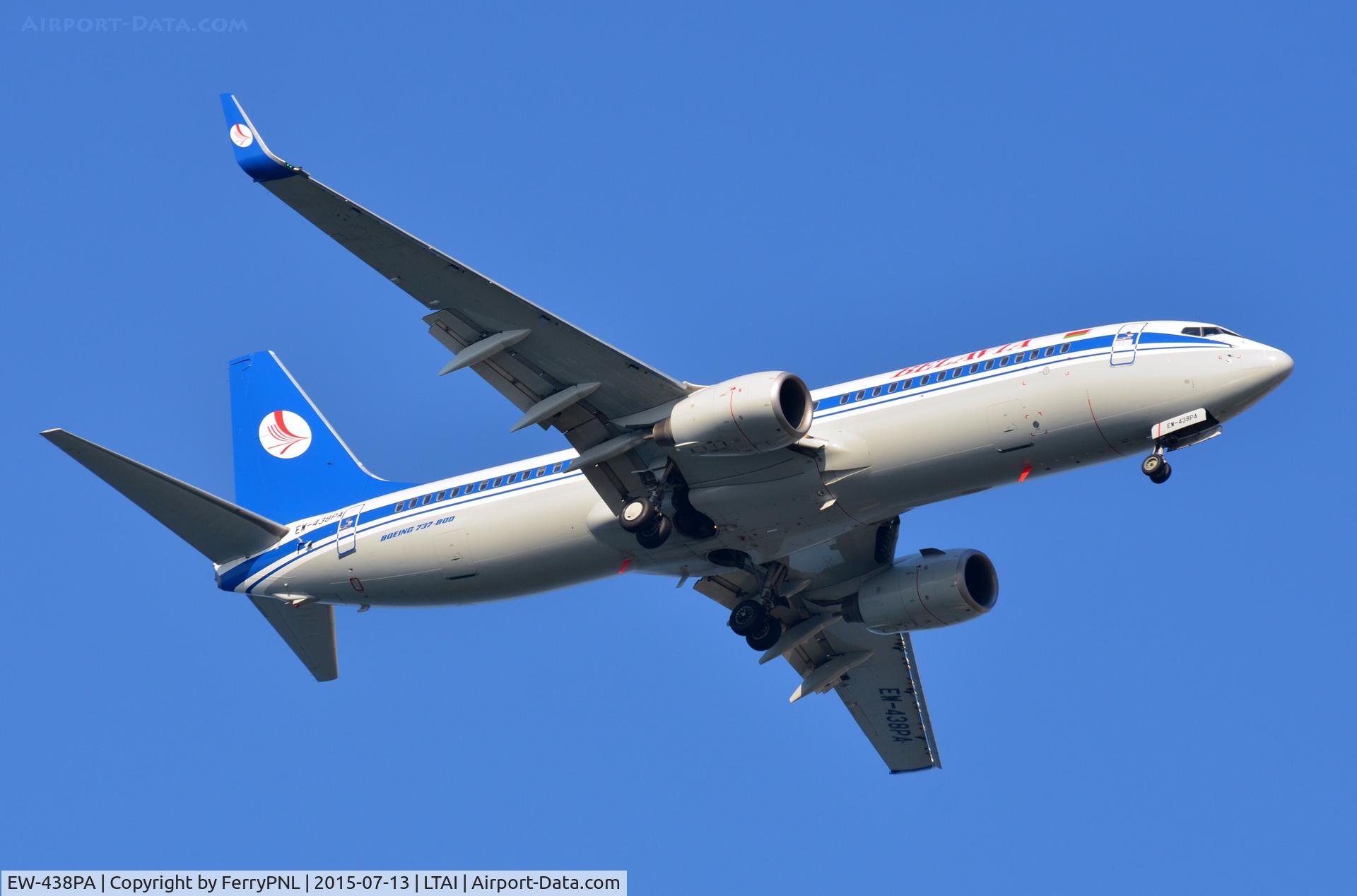 EW-438PA, 2003 Boeing 737-86Q C/N 30286, Ex Air Berlin (D-ABBJ) B738 now operated by Belavia