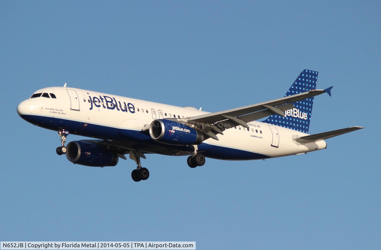 N652JB, 2007 Airbus A320-232 C/N 3029, Jet Blue