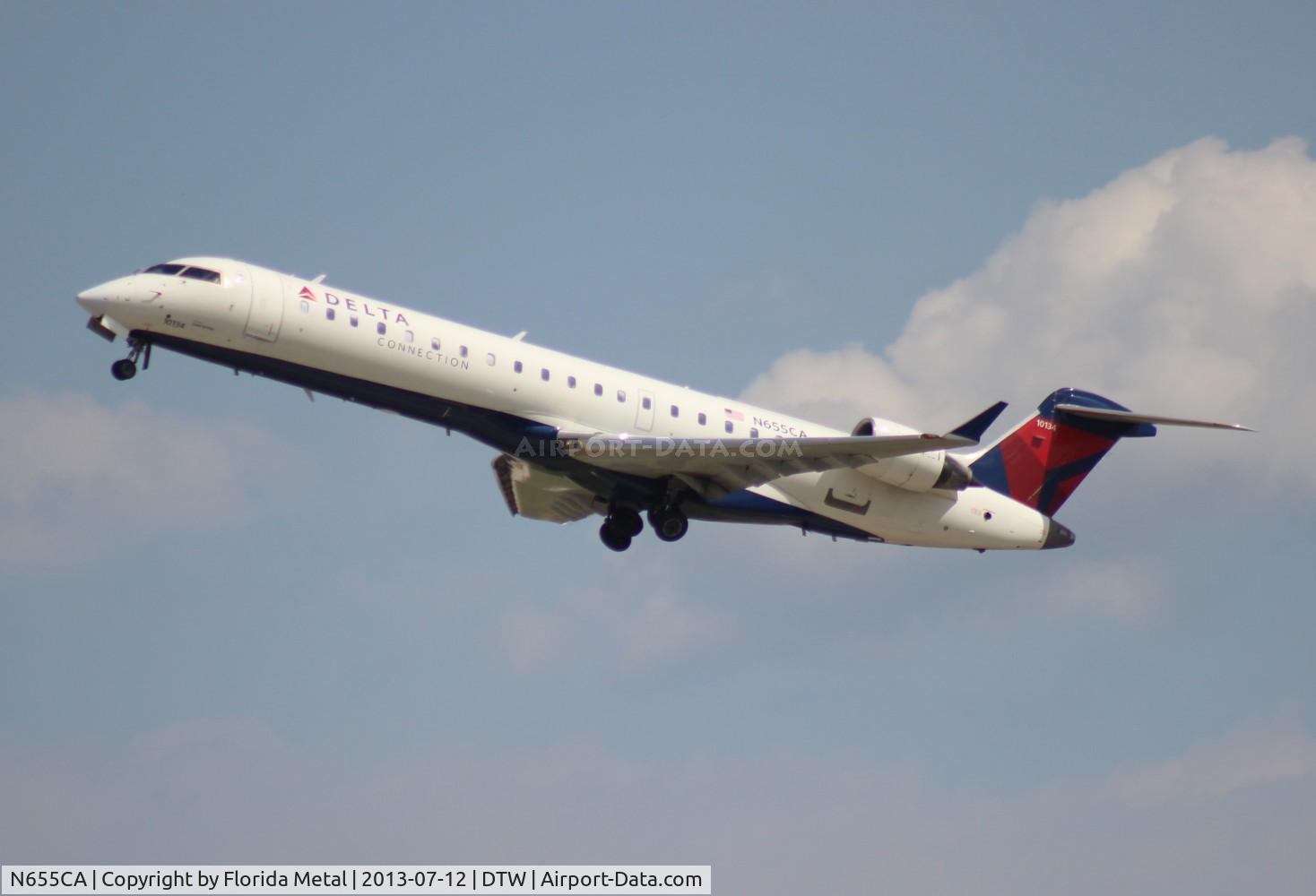 N655CA, 2004 Bombardier CRJ-700 (CL-600-2C10) Regional Jet C/N 10134, Delta Connection CRJ-700