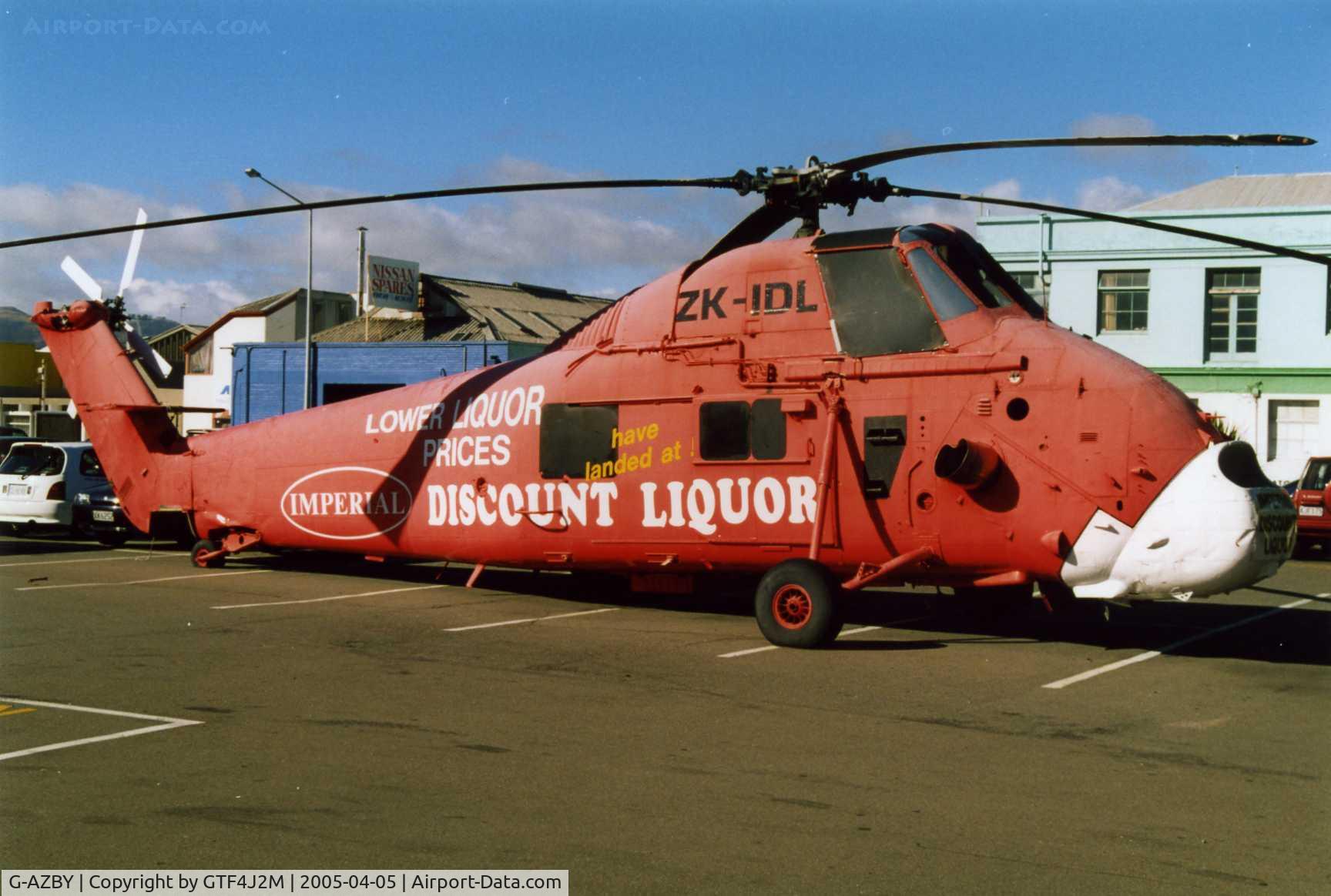 G-AZBY, 1971 Westland Wessex 60 Series 1 C/N WA740, G-AZBY marked as 
