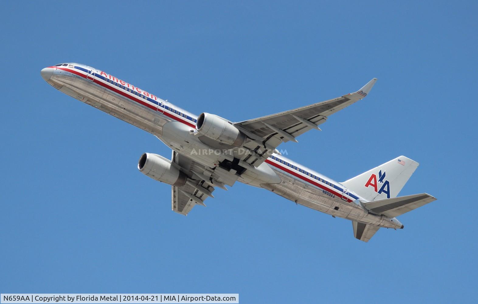 N659AA, 1992 Boeing 757-223 C/N 24617, American