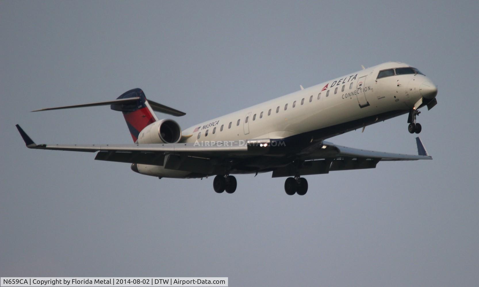 N659CA, 2004 Bombardier CRJ-700 (CL-600-2C10) Regional Jet C/N 10153, Delta Connection