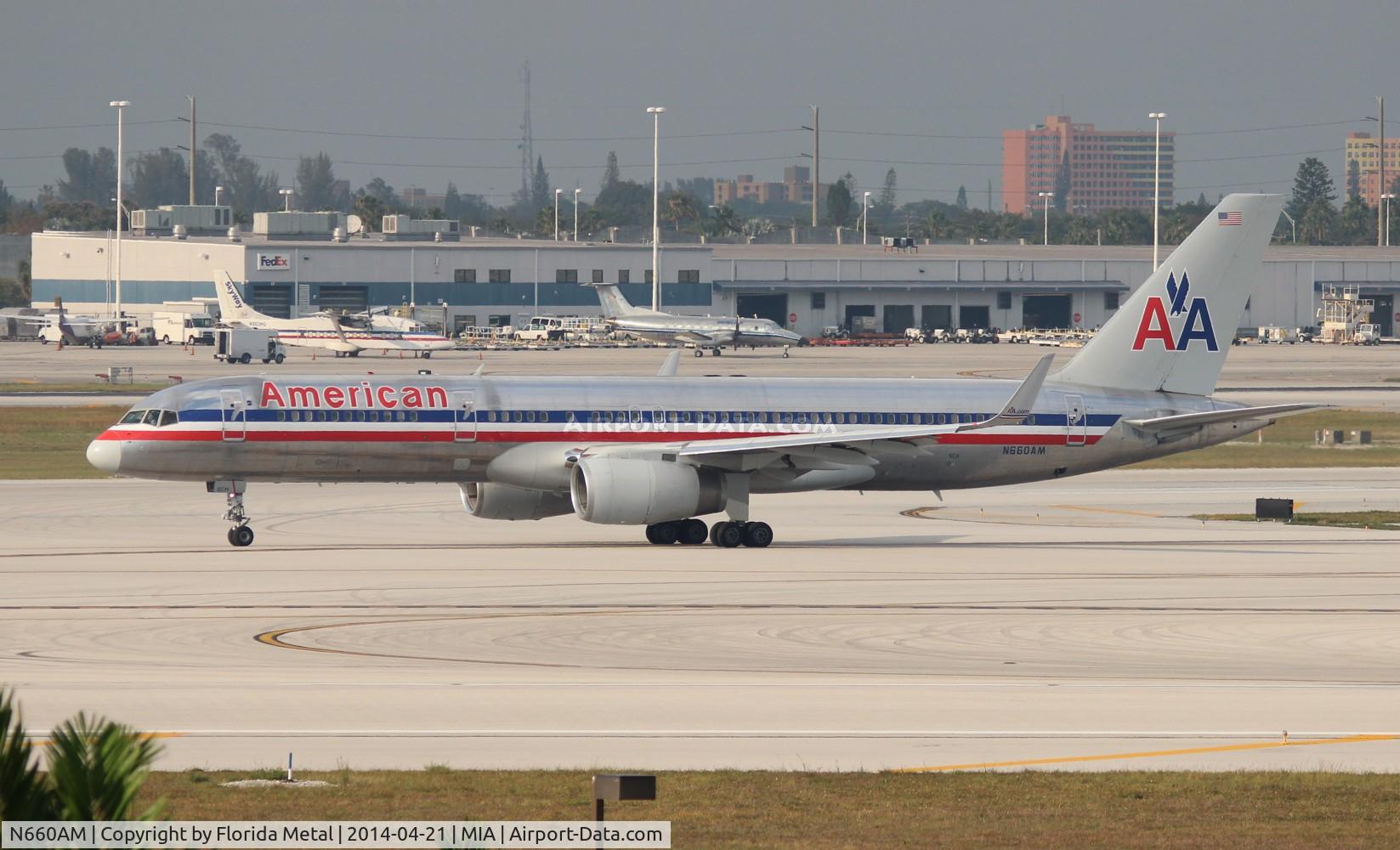 N660AM, 1992 Boeing 757-223 C/N 25294, American