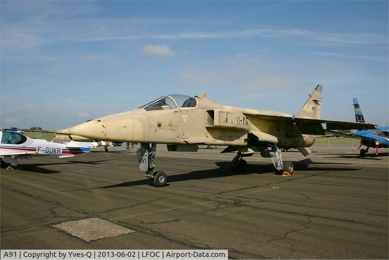 A91, Sepecat Jaguar A C/N A91, Sepecat Jaguar A, Châteaudun Air Base 279 (LFOC) Open day 2013