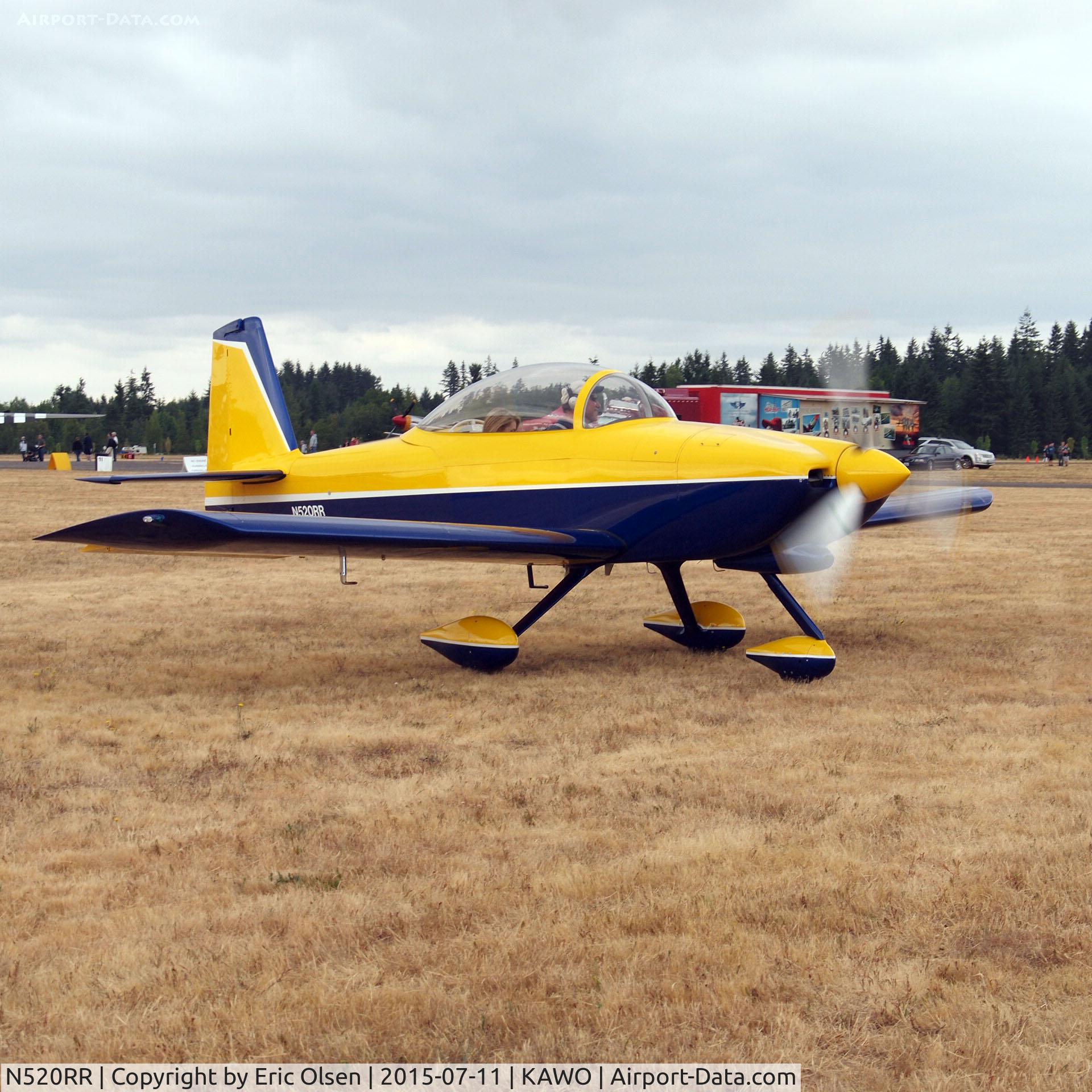 N520RR, 2003 Vans RV-8A C/N 81485, 2003 Vans RV-8A at the 2015 Arlington Fly-In.
