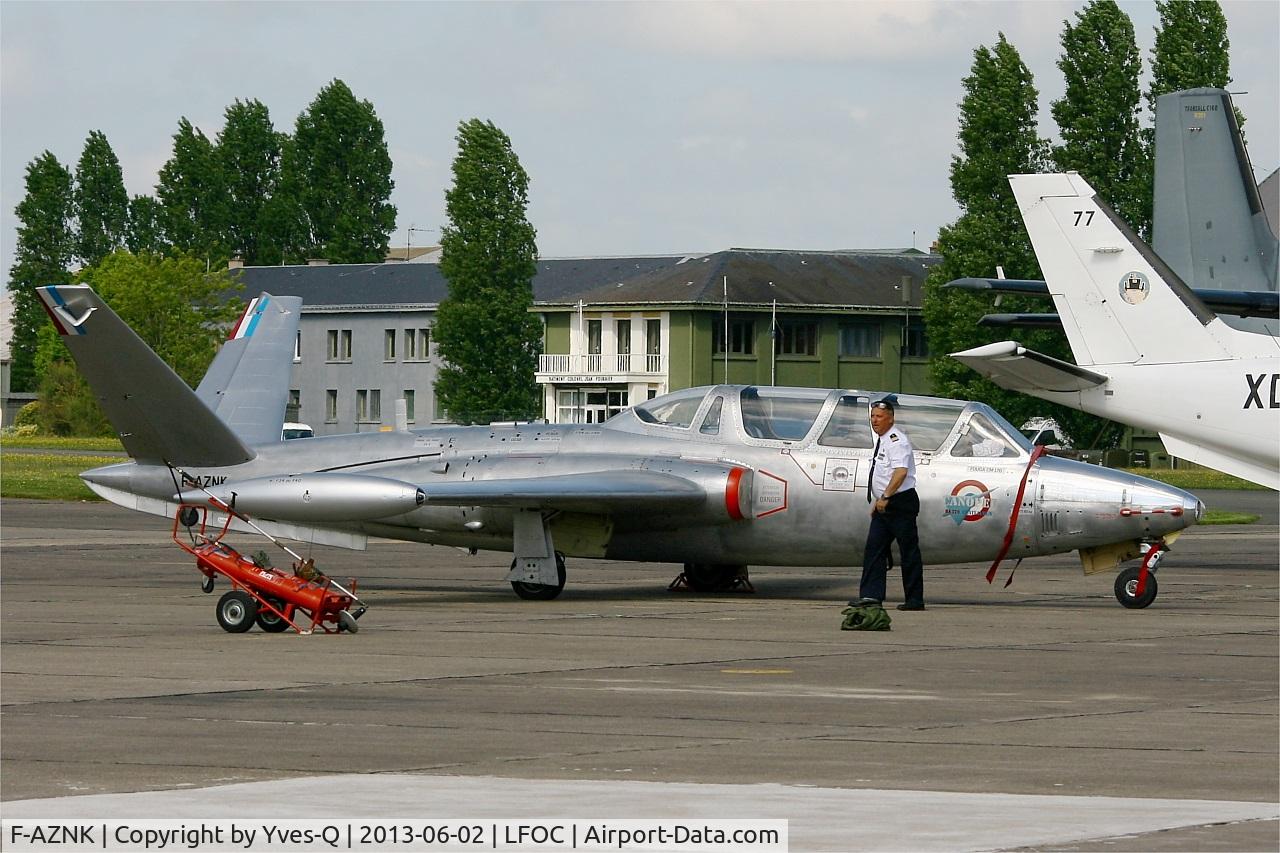 F-AZNK, Fouga CM-170 Magister C/N 217, Fouga CM-170 Magister, Static display, Châteaudun Air Base 279 (LFOC) open day 2013