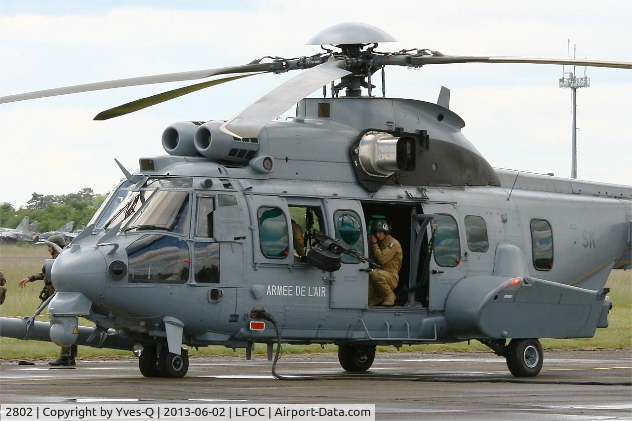 2802, 2012 Eurocopter EC-725R2 Caracal C/N 2802, French Air Force Eurocopter EC-725R2 Caracal, Châteaudun Air Base 279 (LFOC) open day 2013
